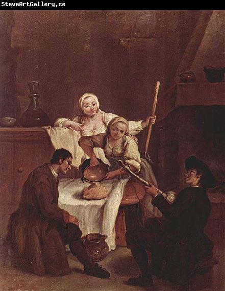 Pietro Longhi Die Polenta